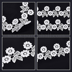 Bordure en dentelle de polyester&nbsp;SRIB-GF0001-22A