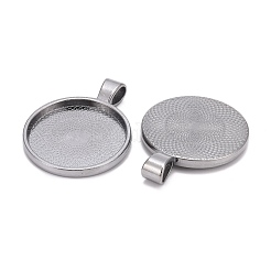 Aleación de estilo tibetano colgante cabujón ajustes&nbsp;LS-TIBE-R295-055B-LF