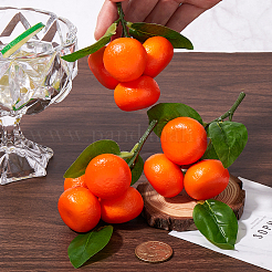 3 Stück 3 Arten Schaum künstliches Obstmodell&nbsp;DJEW-CN0001-31