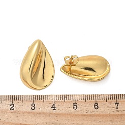 Orecchini a bottone in acciaio inossidabile 304 per donna&nbsp;EJEW-U047-08G