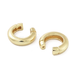 Anello per polsino in ottone placcato a cremagliera&nbsp;EJEW-C081-13G