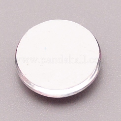 Cabochons di vetro&nbsp;LS-GGLA-WH0029-07E