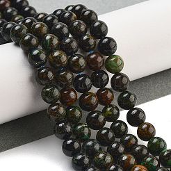 Fili di perle di azzurrite naturale&nbsp;G-Z063-A04-03