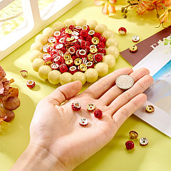 120 Stück 4 Stil Pavé-Discokugel-Perlen&nbsp;RB-TA0001-17
