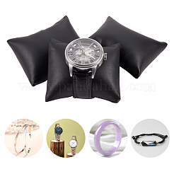 Kunstlederarmband / Uhr Kissen Schmuck Displays&nbsp;BDIS-WH0003-02