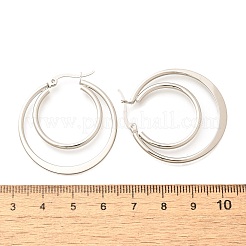 201 Edelstahl Ohrringe&nbsp;EJEW-Q026-06P-B