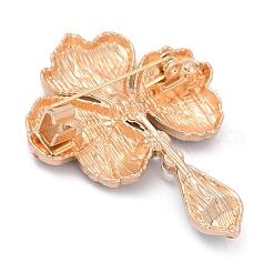 Spille smaltate a forma di petalo&nbsp;JEWB-D304-03G-B