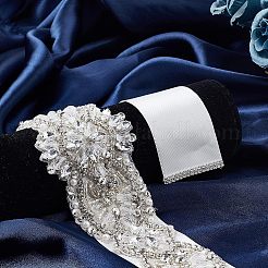 Ceinture de robe de mariée en strass cristal&nbsp;DIY-FG0002-48