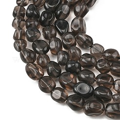 Natürliche Eis Obsidian Perlen Stränge&nbsp;G-P623-A01-01