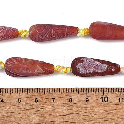 Natürliche verwitterte Achatperlenstränge&nbsp;GG-T001-03