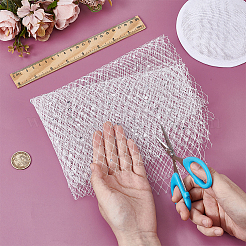 Polyester-Mesh-Tüllstoff&nbsp;DIY-WH0740-22D