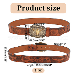 Cinture a catena in pelle pu&nbsp;AJEW-WH0010-36