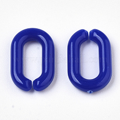 Opake Acryl Verknüpfung Ringe&nbsp;SACR-R248-02B