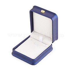 Pu Lederhalskette Anhänger Geschenkboxen&nbsp;X-LBOX-L005-F03
