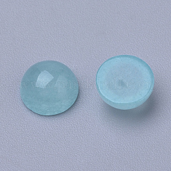 Cabuchones de jade blanco natural&nbsp;G-R416-6mm-07