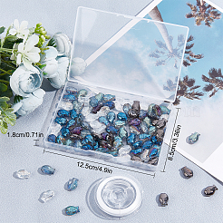 DIY-Sets zur Herstellung von Stretch-Armbändern mit Fischmotiven&nbsp;DIY-SC0020-12B