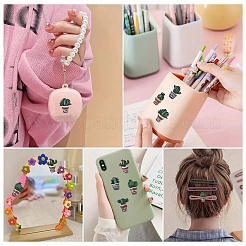 14 Stück 7 Stile undurchsichtige Harz-Decoden-Cabochons&nbsp;RESI-YW0001-87