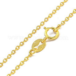 925 Kabelketten aus Sterling-Silber&nbsp;NJEW-C052-12G
