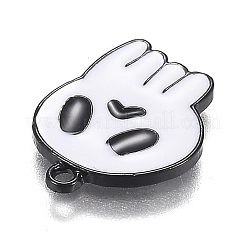 Halloween-Thema Legierung Emaille Anhänger&nbsp;ENAM-J649-01B