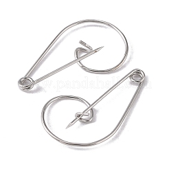 Eisen Brosche Zubehör&nbsp;X-IFIN-K028-01P