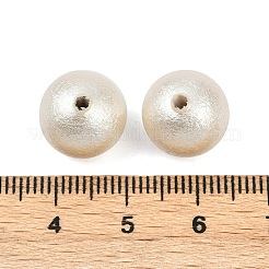 Perle di cotone compresso perle&nbsp;WOVE-V001-A02-12mm