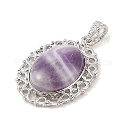 Natürlichen Amethyst Edelsteinanhänger&nbsp;G-A226-03P-08