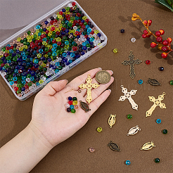DIY-Sets zur Herstellung von Rosenkränzen&nbsp;DIY-PH0033-65