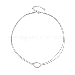 Schlangenkette aus Edelstahl 304&nbsp;NJEW-JN05885