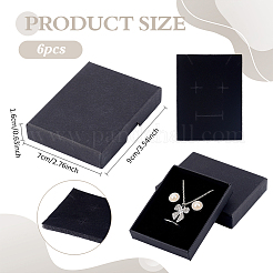 6 boîte cadeau en papier pour bijoux&nbsp;CON-PH0003-83A-01