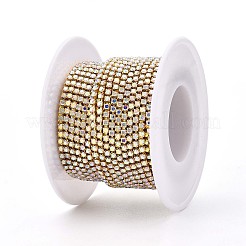 Chaînes strass de fer de tasse&nbsp;CH-T006-02A-04