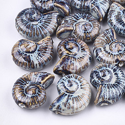 Abalorios de porcelana hechas a mano&nbsp;PORC-S498-32