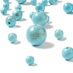 Perline di howlite naturale 340 pz 4 dimensioni&nbsp;G-LS0001-20