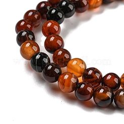 Chapelets de perles d'agate naturelle&nbsp;G-R173-6mm-05