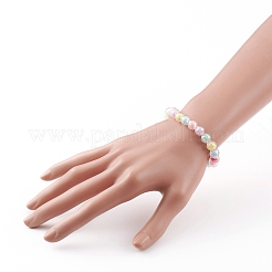 Transparente Acrylperlen Stretch Armbänder für Kinder&nbsp;BJEW-JB05863