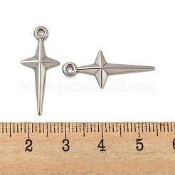 Anlaufgeschützte Anhänger aus 304er Edelstahl&nbsp;STAS-O004-06C-P