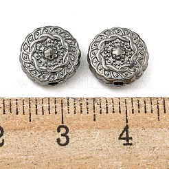Perline in lega stile tibetano&nbsp;TIBEB-R022-B-FF