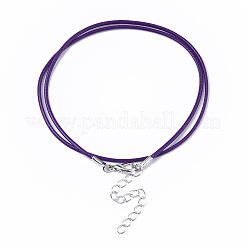 Cotone cerato making collana cavo&nbsp;MAK-S032-1.5mm-B09