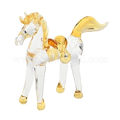 Handgefertigte Lampenglas-Pferdefiguren&nbsp;LAMP-C026-05A
