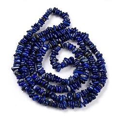 Natürlicher Lapislazuli Perlenstränge&nbsp;G-F328-15-A