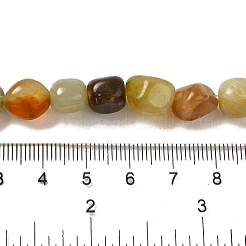 Xiuyan naturale perle di giada fili&nbsp;G-B078-D19-01