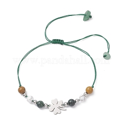 201 bracelets à maillons en acier inoxydable&nbsp;BJEW-JB12953