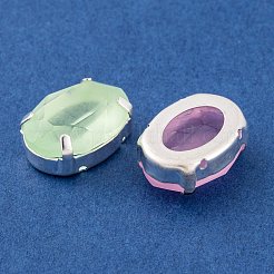 Ovaler Strass zum Aufnähen&nbsp;GLAA-K069-06B-S