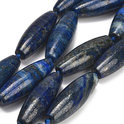 Natürlicher Lapislazuli Perlenstränge&nbsp;G-L654-G19-01