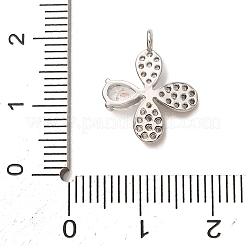 Pendentifs en laiton avec strass&nbsp;RB-CBAFDDC-02P
