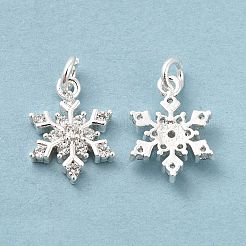 Micro Pave Bijoux de zircone cubique en laiton de placage en râtelier&nbsp;KK-E081-15S