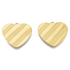 Pendentifs en acier inoxydable 304 avec placage ionique (IP)&nbsp;STAS-N098-197LG