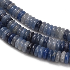 Natürliche blaue Aventurin (gefärbt und erhitzt) Perlenstränge&nbsp;G-Q159-B39-01