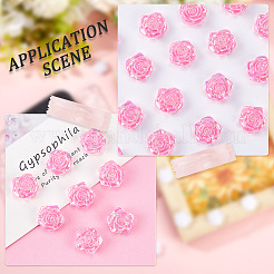100 Stück Cabochons aus undurchsichtigem ABS-Kunststoff&nbsp;KY-SP0001-16B