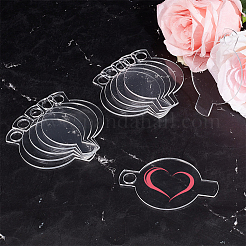 Transparente Acryl große Anhänger&nbsp;DIY-WH0430-720A