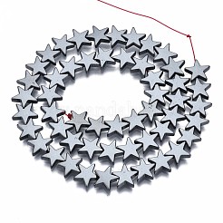 Chapelets de perles en hématite synthétique sans magnétiques&nbsp;G-Q898-10mm